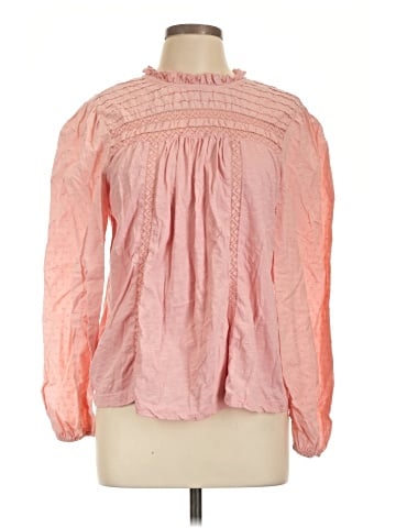 Caslon Long Sleeve Blouse (view 1)