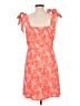 BCBGeneration Orange Casual Dress Size 10 - photo 2