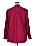 MICHAEL Michael Kors 100% Polyester Burgundy Long Sleeve Blouse Size XL (estimated) - photo 2