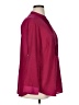 MICHAEL Michael Kors 100% Polyester Burgundy Long Sleeve Blouse Size XL (estimated) - photo 4