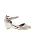 Unbranded Metallic Silver Dress Shoes Size 2 (youth) - photo 1