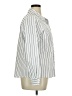 Express Stripes Ivory Long Sleeve Button-Down Shirt Size XL - photo 4