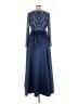 Xscape Blue Cocktail Dress Size 14 - photo 2
