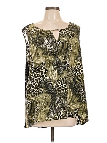 Monroe and Main Sleeveless Blouse (view 1)