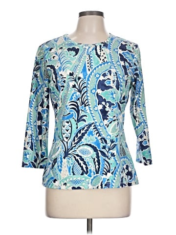 J. McLaughlin 3/4 Sleeve T-Shirt (view 1)