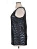 Etcetera Silver Sleeveless Top Size XL - photo 5