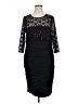 Alex Evenings Black Cocktail Dress Size 14 - photo 1