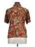 Teddi Animal Print Brown Short Sleeve Blouse Size XL (petite) - photo 2