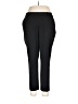 H&M 100% Polyester Solid Black Dress Pants Size 12 - photo 1