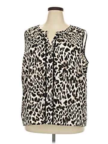 Calvin Klein Sleeveless Blouse (view 1)