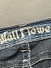 Wallflower Solid Blue Jeans Size 9 - photo 7