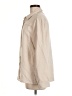 Studio Works 100% Polyester Solid Tan Long Sleeve Blouse Size M - photo 5