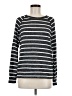 Mix by 41 Hawthorn Stripes Gray Pullover Sweater Size M - photo 1