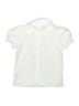 Shein 100% Polyester White Short Sleeve Blouse Size 6 - photo 2