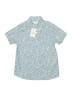Crewcuts Floral Blue Short Sleeve Button-Down Shirt Size 3 - photo 1