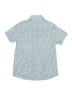 Crewcuts Floral Blue Short Sleeve Button-Down Shirt Size 3 - photo 2