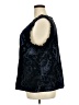 Studio 1940 Blue Black Sleeveless Blouse Size XXL - photo 5