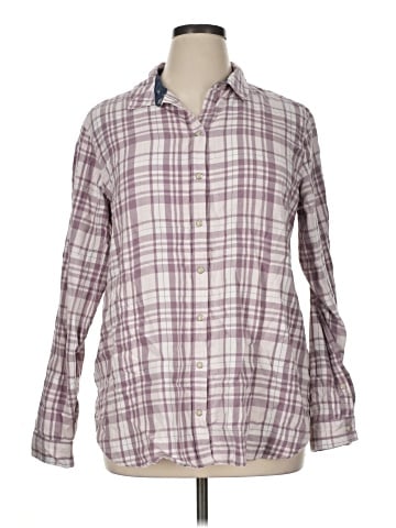 Jachs Girlfriend Long Sleeve Button-Down Shirt (view 1)