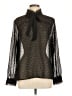 Ted Baker London 100% Polyester Black Long Sleeve Blouse Size 12 (5) - photo 1