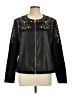 Peter Nygard Graphic Black Jacket Size L - photo 1