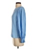 Lilly Pulitzer 100% Polyester Blue Long Sleeve Blouse Size XXS - photo 5