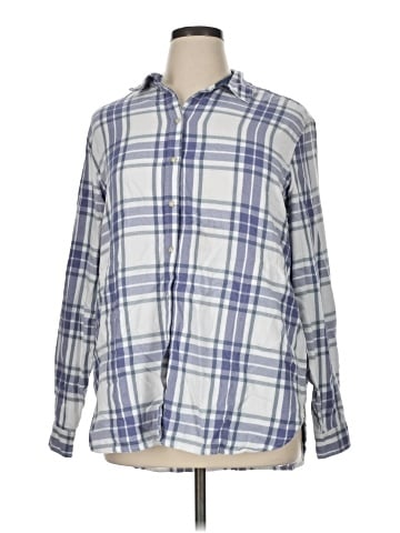 Jachs Girlfriend Long Sleeve Button-Down Shirt (view 1)