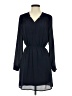 DR2 100% Polyester Solid Blue Casual Dress Size XS - photo 1