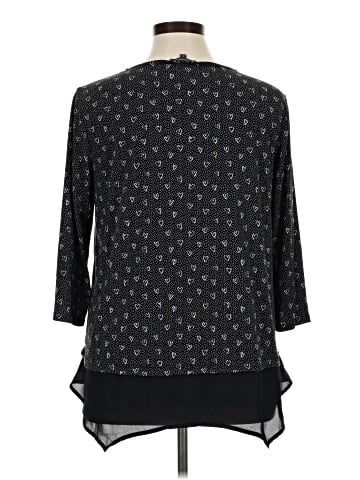 Adrianna Papell 3/4 Sleeve Top (view 2)