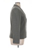 Liz Claiborne Collection Chevron-herringbone Gray Blazer Size 14 - photo 4