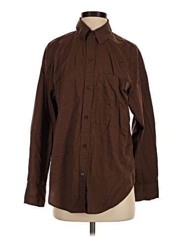 Abercrombie & Fitch Long Sleeve Button-Down Shirt (view 1)