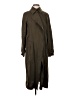 Babaton 100% Cupro Green Trenchcoat Size S - photo 1