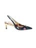 Zara Floral Green Heels Size EU 37 - photo 1