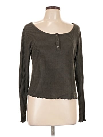 BP. Long Sleeve Henley (view 1)