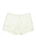 Lilly Pulitzer 100% Cotton Solid Ivory Shorts Size 4 - photo 1