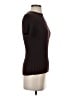 Esprit Brown Short Sleeve Turtleneck Size S - photo 4