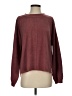 Dylan Solid Burgundy Pullover Sweater Size S - photo 1