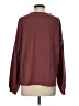 Dylan Solid Burgundy Pullover Sweater Size S - photo 2