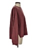 Dylan Solid Burgundy Pullover Sweater Size S - photo 4