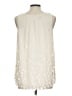 Talbots Ivory Sleeveless Blouse Size 12 - photo 2
