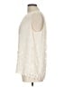 Talbots Ivory Sleeveless Blouse Size 12 - photo 5