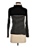 Kule 100% Cotton Black Long Sleeve Turtleneck Size S - photo 1