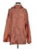 ASOS 100% Polyester Solid Orange Windbreaker Size 0 - photo 1