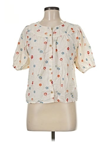 Madewell Prose Shirt in Dotted Floral Heyday (view 1)