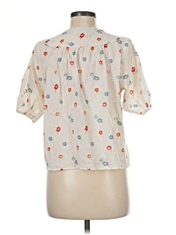 Madewell Prose Shirt in Dotted Floral Heyday (view 2)