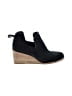TOMS Black Wedges Size 8 - photo 1