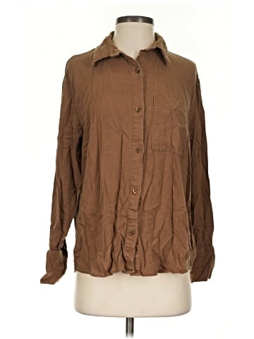 Divided by H&M Long Sleeve Button-Down Shirt (view 1)