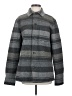 Express 100% Polyester Plaid Gray Coat Size S - photo 1