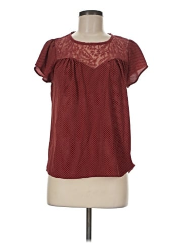 E&M Collection Short Sleeve Blouse (view 1)