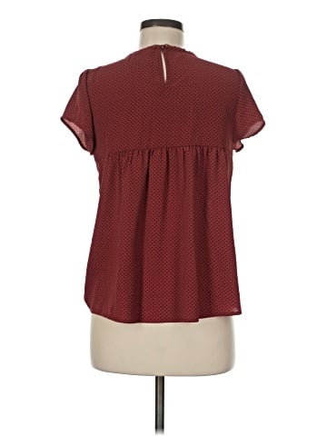 E&M Collection Short Sleeve Blouse (view 2)