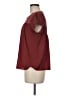 E&M Collection Burgundy Short Sleeve Blouse Size M - photo 5